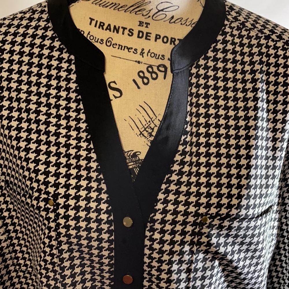 Covington Herringbone Blouse - image 6